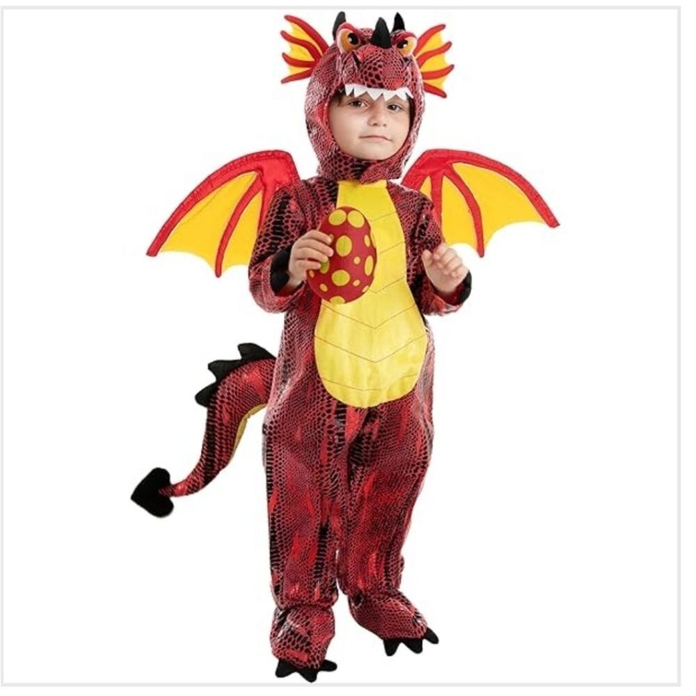 SPOOKTACULAR CREATIONS BABY DRAGON HALLOWEEN COSTUME WITH WINGS 18-24 months